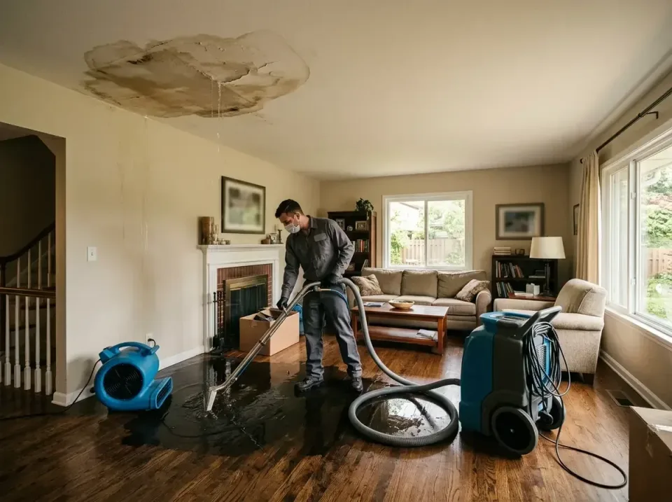 attic-pipe-burst-ceiling-drip-008 — frequently asked questions, Water Damage Restoration & Carpet Care in Guttenberg, NJ